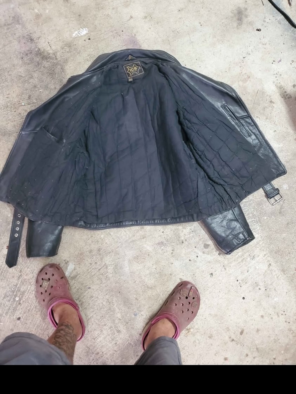Classic Black Leather Jacket